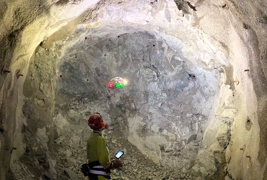 Pruebas de Elios en una Mina a Gran Altitud en la Cordillera de los Andes